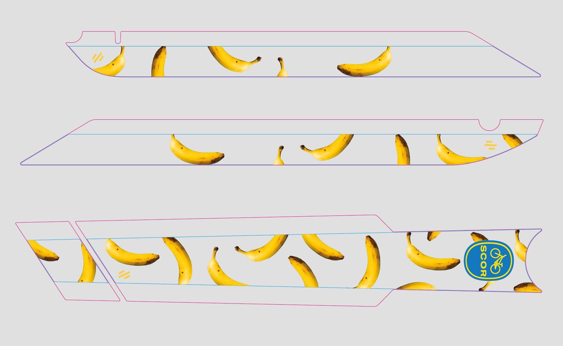 SCOR Spare Parts | Sticker Kit 4060 Z by Slicy BANANAS